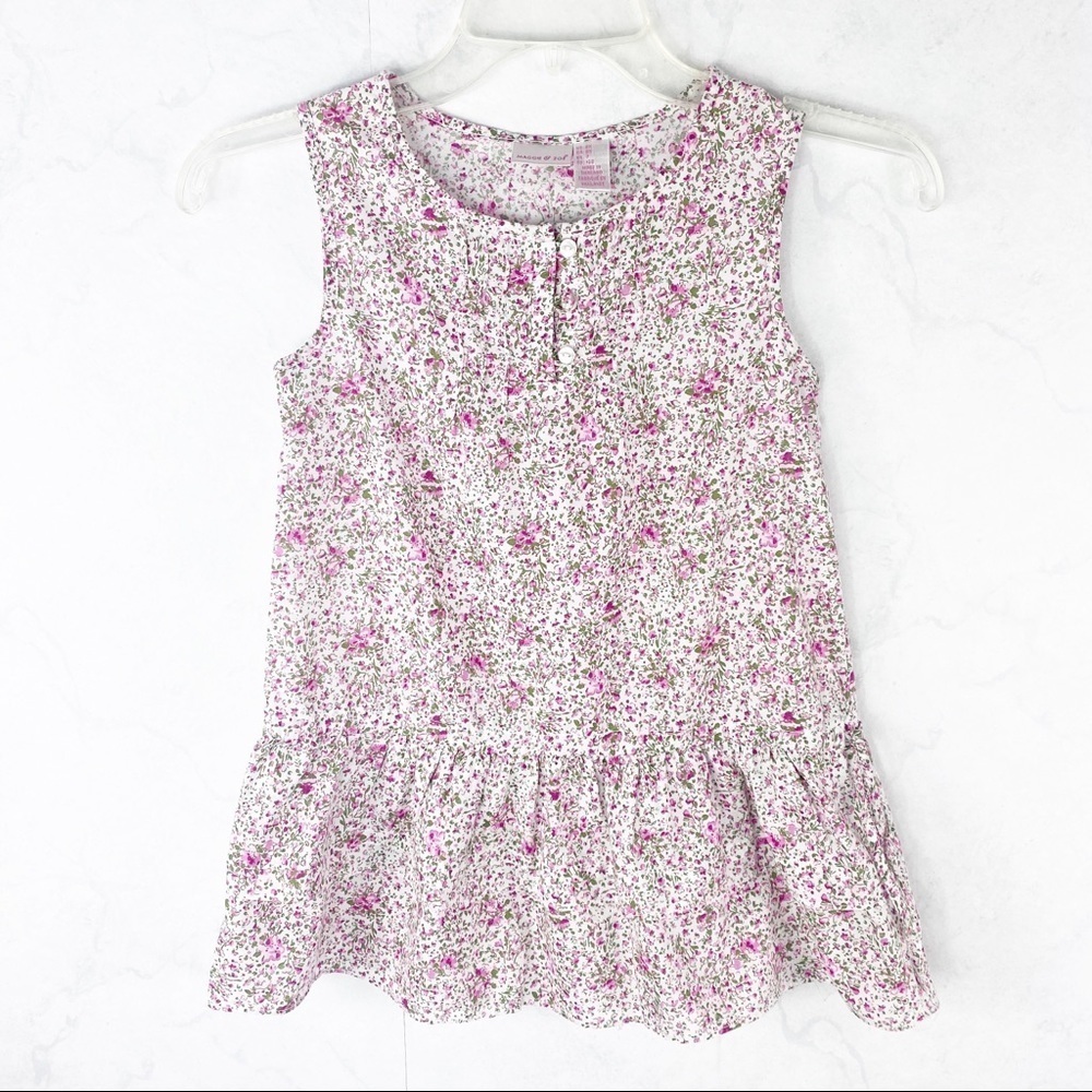 [Maggie & Zoe] Classic Floral Tank